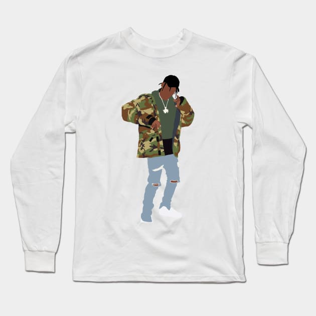 Cactus Jack Long Sleeve T-Shirt by ActualFactual